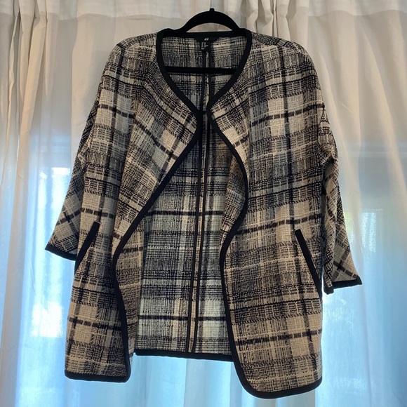 H&M tweed style coat - Picture 1 of 3